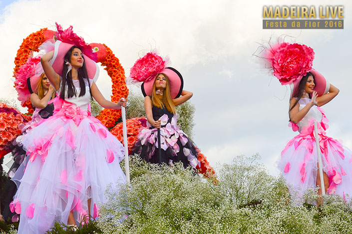Desfile Festival de las Flores Madeira Abril 2016
