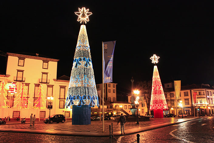 Iluminación navideña de Funchal 
